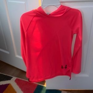 Kids under amour hooded top